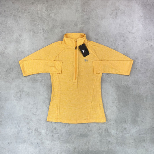 U Tech 2.0 Half Zip Peach Yellow Women's